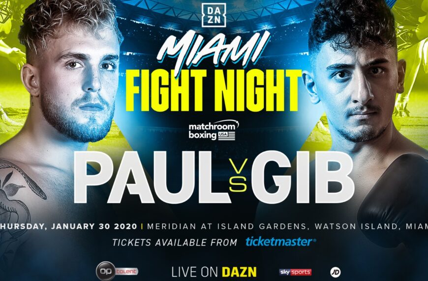 JAKE PAUL VS. ANESONGIB