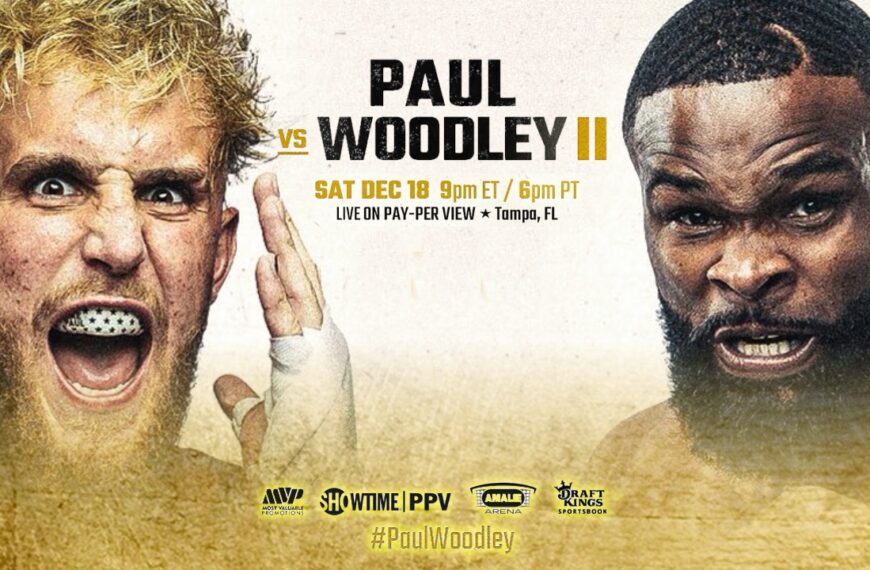JAKE PAUL VS TYRON WOODLEY 2: LEAVE NO DOUBT