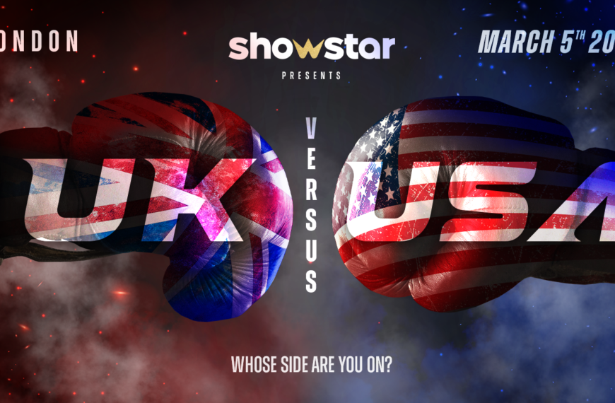 SHOWSTAR BOXING: UK VS USA