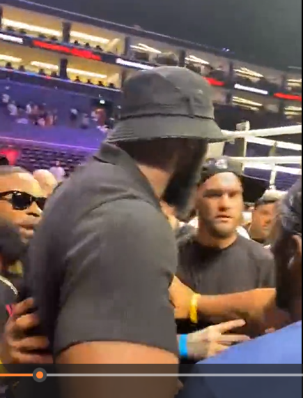 KSI CONFRONTED By Tyron Woodley