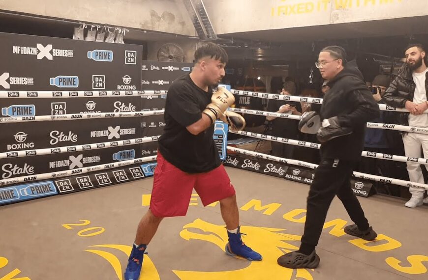 Salt Papi TRAINS Former Opponent Halal Ham Ahead of Fight