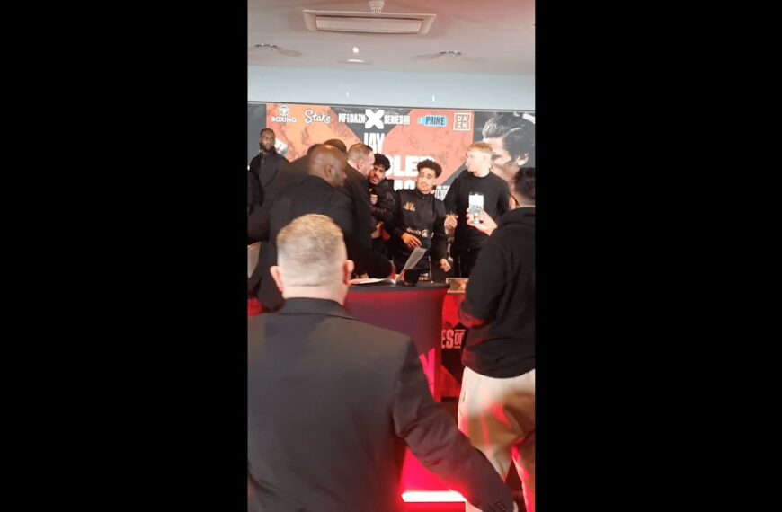 BACKSTAGE BRAWL – WALID ATTACKS DEEN – PUNCHES THROWN!!! (EXCLUSIVE ANGLE)