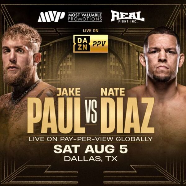 JAKE PAUL VS. NATE DIAZ