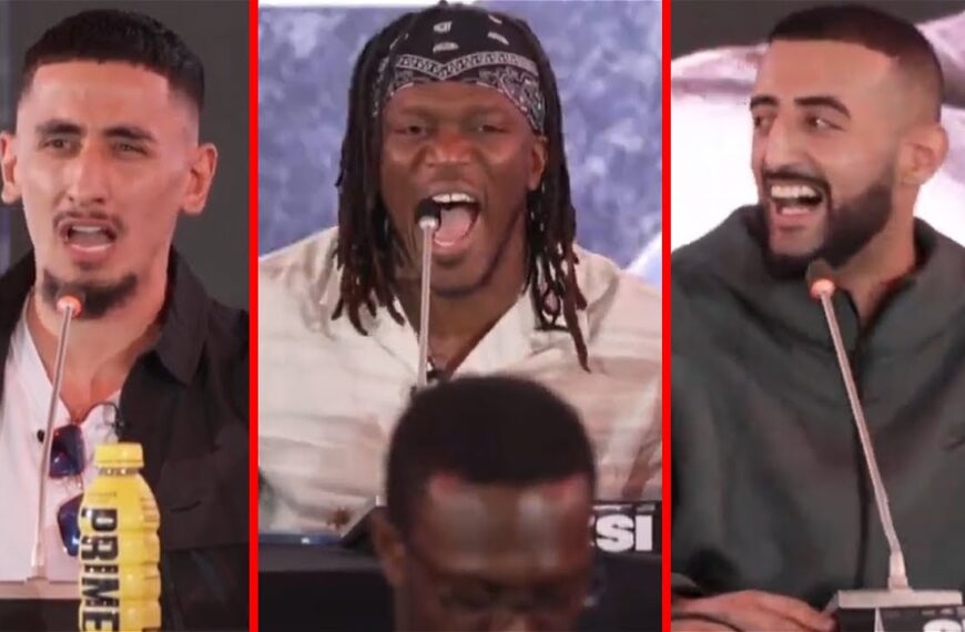 GIB VS SLIM & KSI FINAL PRESS CONFERENCE FULL